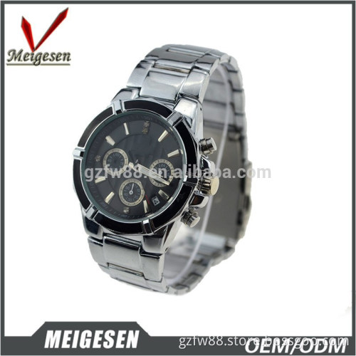 Chnia OEM custom fashion stainless steel back men's watch